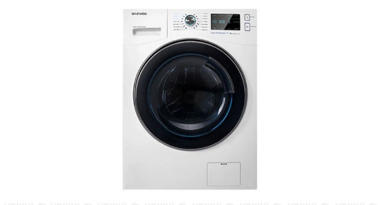 تصویر ماشین لباسشویی  9 کیلویی اتوماتیک دوو مدل LM-981W سفید